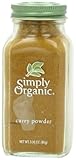 Simply Organic Curry Powder Certified Organic, 3-Ounce Bottle