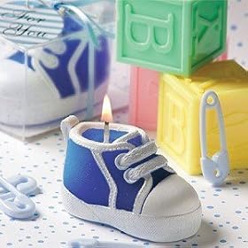 Blue Sneaker Candle