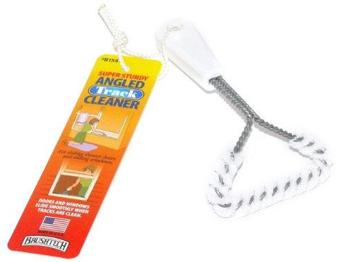 Brushtech Super Sturdy Angled Track Cleaning Brush B154C