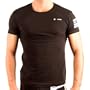 Mens New Sexy Black Stripe T-Shirt Projek Raw Medium