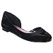 Apparel : Isaac Mizrahi for Target® Drew Open-Shank Ballet Flats - Black