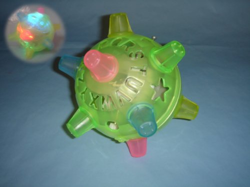 Spielball 14cm mit LED Musik und Motor Spielball 14cm mit LED Musik und Motor
