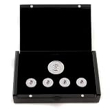 Yoropiko by Martin Yat Ming Diamond and Ruby custom made button set in gift box YORO2337