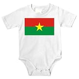 Baby clothes with Burkina Faso