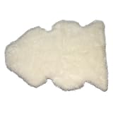 Single Sheepskin Pelt - Ivory