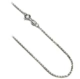 Sterling Silver 1 MM Italian Cable Chain in Sizes 7 , 14, 16, 18, 20, 22, 24, 30