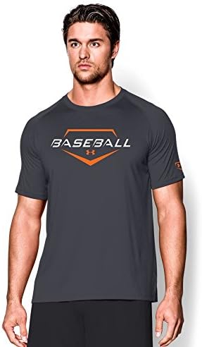Under Armour Men's UA Baseball Wordmark T-Shirt Medium Lead