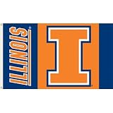NCAA Illinois Fighting Illini 3-by-5 Foot Flag with Grommets