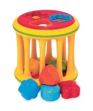 Rolling shape sorter