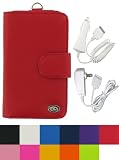 3n1 Combo - Assorted Colors - Wallet Case for Generation 2 iPod Touch 2 8gb 16gb 32gb MP3 Player + Bonus Young Micro Shoe Silicone Pouch for Nike+ Sensor (iPod Touch 8 gb 16 gb 32 gb NOT included)