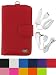 3n1 Combo - Assorted Colors - Wallet Case for Generation 2 iPod Touch 2 8gb 16gb 32gb MP3 Player + Bonus Young Micro Shoe Silicone Pouch for Nike+ Sensor (iPod Touch 8 gb 16 gb 32 gb NOT included)