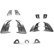 Fox Racing Vent Set Adult V2 MotoX Motorcycle Helmet Accessories - Grey