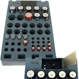 Perfect Battery Organizer And Tester - Holds 54 Batteries