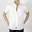 Stone Island white short sleeve shirt