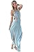 Genluna Women's Lower Chest Strap Fastening Dress