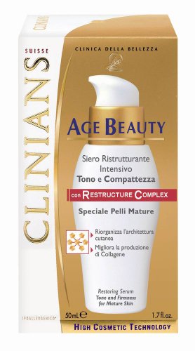 Clinians Restoring Serum Tone and Firmness for Mature Skin Age Beauty