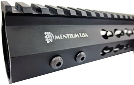 10" Mentium Slim Mount with Steel Nut For Lasers Flashlights