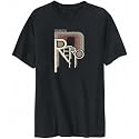 T-Shirt Mens Black " Turkmenistan RETRO " Countries