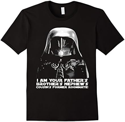 Men's I am your fathers brothers nephews cousins former ro T-shirt XL Black