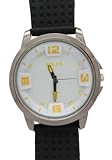 Bolun - Montre Homme - Quartz - Acier inoxydable - White Circle Analogique Cadran BracelSport Watches