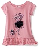 Pink Angel Girls 2-6x Bows Tee