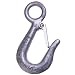 Campbell 4530935 Forged Carbon Steel 478-G Series Snap Hook, Galvanized Zinc Finish, 5-1/32" Overall Length, 1000 Lbs Load Capacity