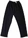 Adult Unisex Drawcord Waist Fleece Pants Black