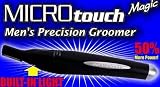 Health & Personal Care : Touch Technologies Micro Touch Magic Lighted Personal Grooming Device For Men