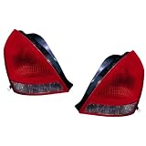 Hyundai Elantra Sedan Replacement Tail Light Assembly - 1-Pair by AutoLightsBulbs