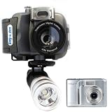 Produkt-Bild: Deep View UWP901 Unterwasser Digitalkamera Grau + LF300 3W Fackel
