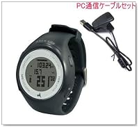 ARES Lite アレス ライト アウトドア・ランニングGPSウォッチ AR-L180 PC通信ケーブルセット ホワイト