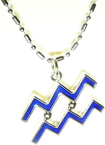 Constellation Aquarius Alloy pendant necklace