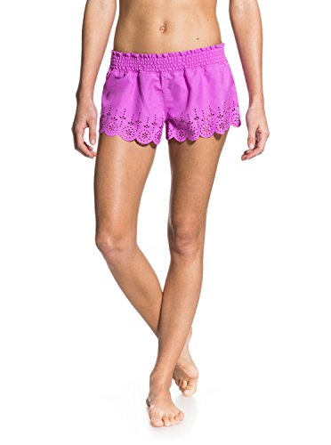 Roxy Women’s Love and Happiness Lace Short, Wild Orchid, Large