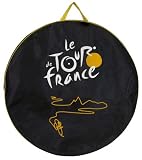 Tour De France Bicycle Wheel Bag (Black/Silver, 76 cm)