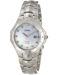 Seiko Womens SUT125 Analog Display Japanese Quartz Silver Watch