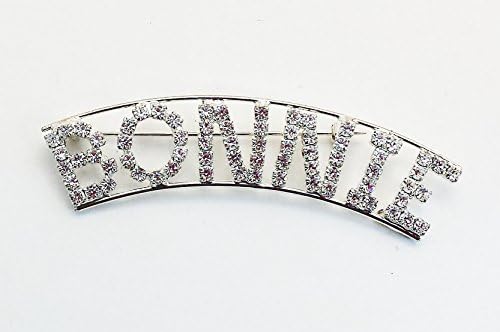 Personalized Rhinestone Name Pin Bonnie By Detti Originals