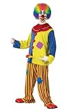 Horny the Clown Adult Mens Halloween Costume