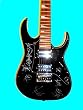 Lostprophets Autographed Ibanez Black Electric mid size Guitar