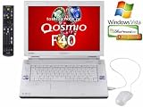 東芝 Qosmio F40/86G T8100/1Gx2/250G/S-Multi w/LF/Giga/デジ/VisPrem/Offi2007Psl+PP PQF4086GLR