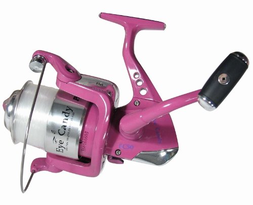 Pinnacle Eye Candy Spin Rod and Reel Combo - Neon Pink (7')