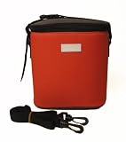 Mr.B Coolclip Thermal Insulated Bottle and Lunch Bag in Orange and Charcoal