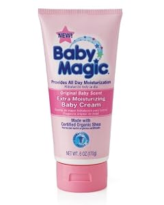 Baby Magic Extra Moisturizing Cream with Organic Shea Butter  6-Ounce