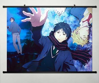 Wall Scroll Poster Fabric Printing For Anime Kyoukai no Kanata Beyond the Boundary Hiroomi Nase