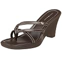 Tommy Hilfiger Women's Brita Leather Wedge Sandal