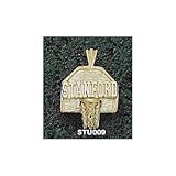 Stanford Cardinal Solid 10K Gold ''STANFORD'' Backboard Pendant