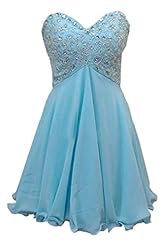 Chiffon Sweetheart Short 2014 Homecoming Dress 