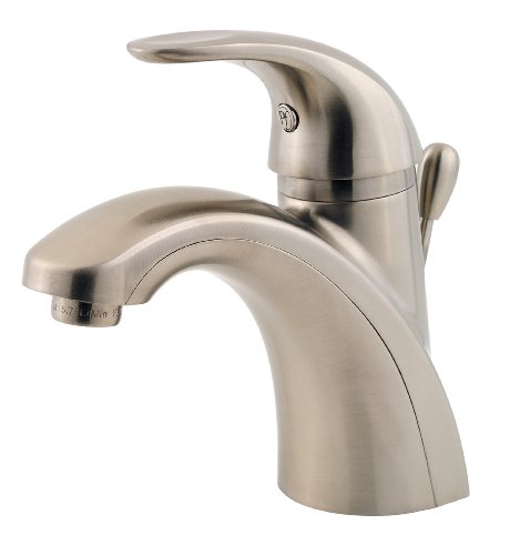 Pfister F042PRKK Parisa Single Control 4-Inch Centerset Lavatory Faucet, Brushed Nickel