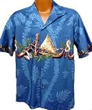   Exclusive Hawaiian Canoe Aloha Shirt