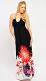 The Olian Halter Ruched Bust Maxi Dress