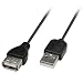 �O���[���n�E�X USB2.0 �P�[�u�� �X���� A-A 0.5m �u���b�N GH-USBS20A/0.5MK